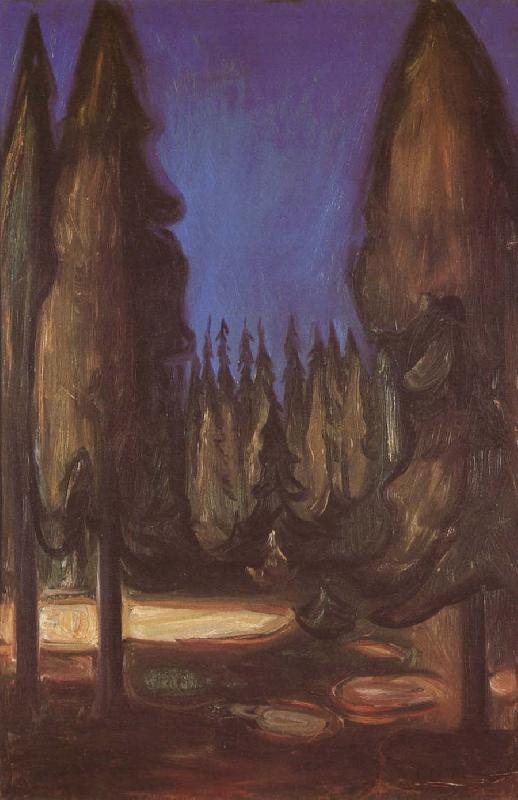 Edvard Munch Forest